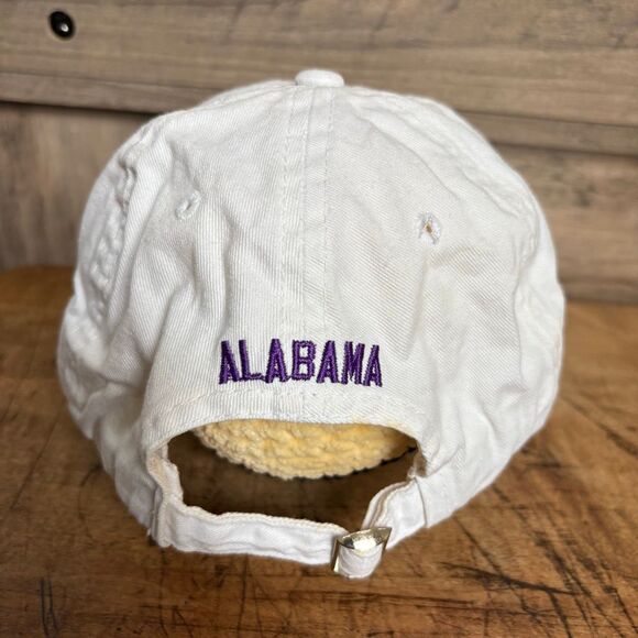 Mobile, Alabama 251 Felt Numbers Mardi Gras Embroidered white hat OS Adult - Picture 3 of 11